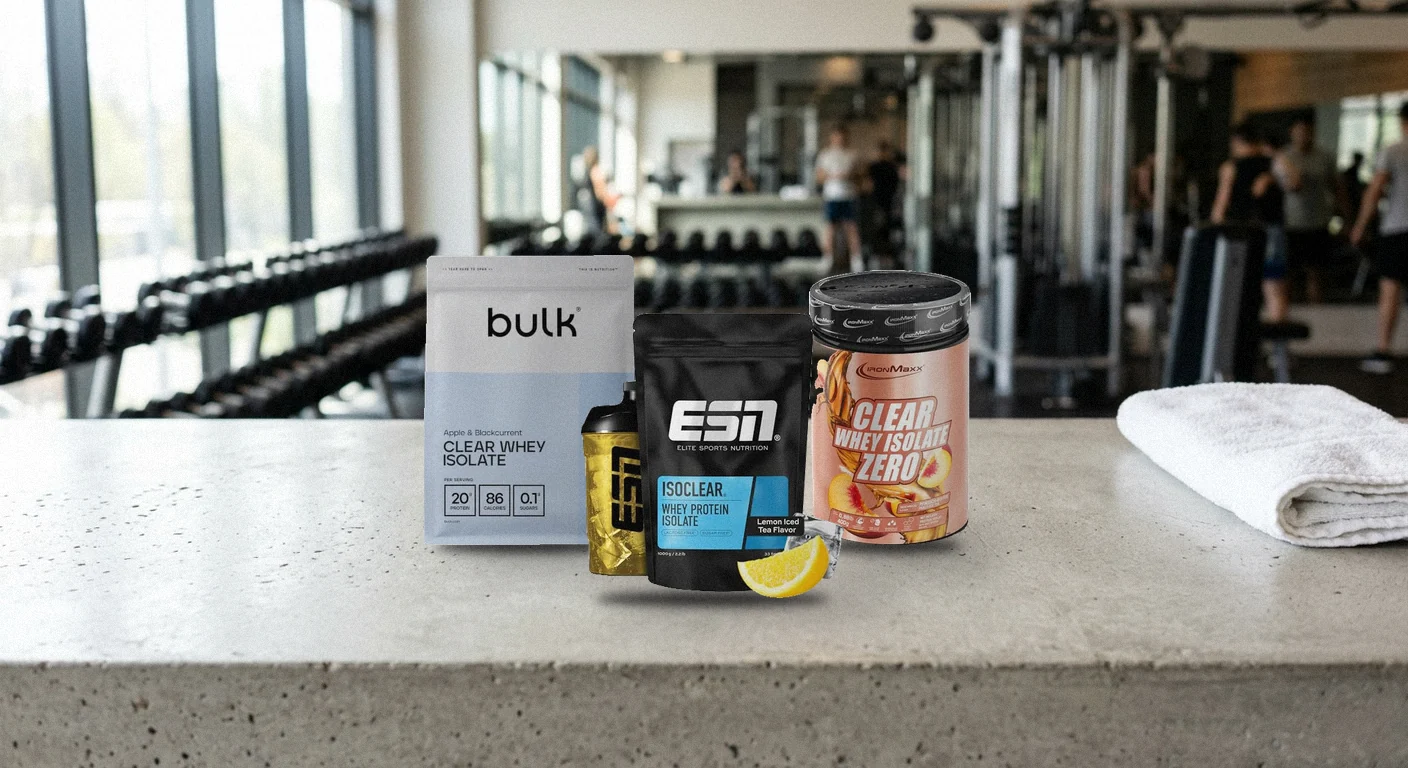 Clear Whey : 5 Marques Comparées, Protéines pour 100 g