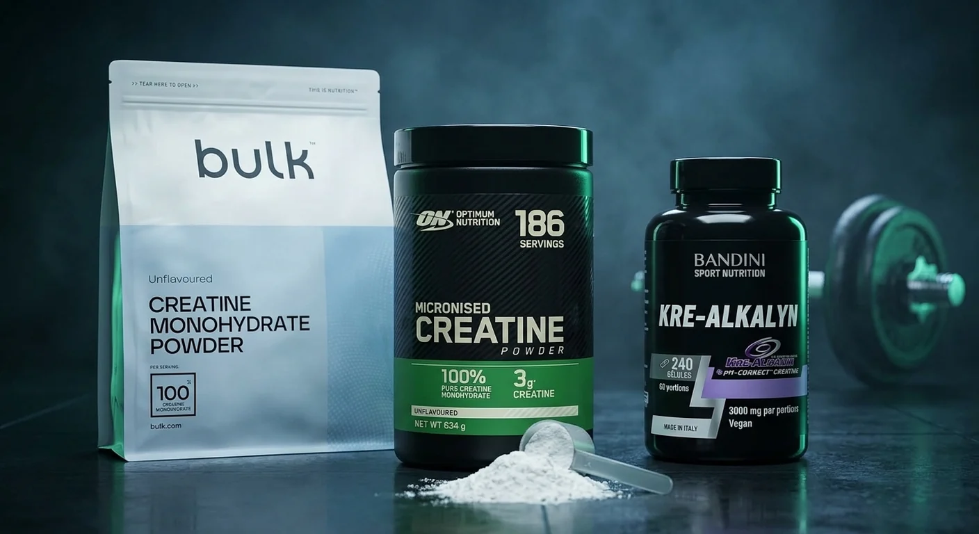 Créatine HCL vs Monohydrate : Le Comparatif Objectif 2026