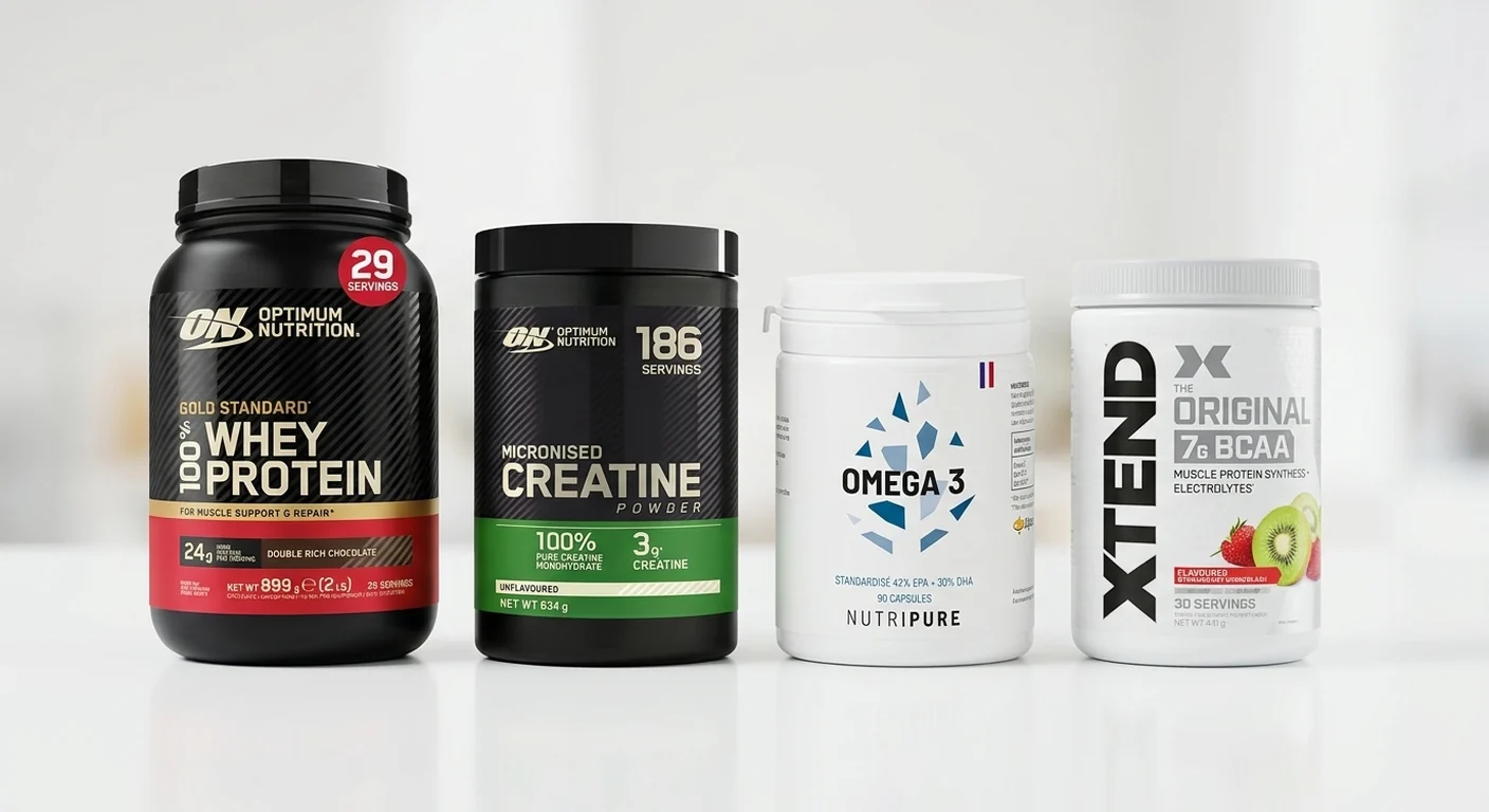 Meilleurs Compléments Musculation 2026 : Comparatif et Doses