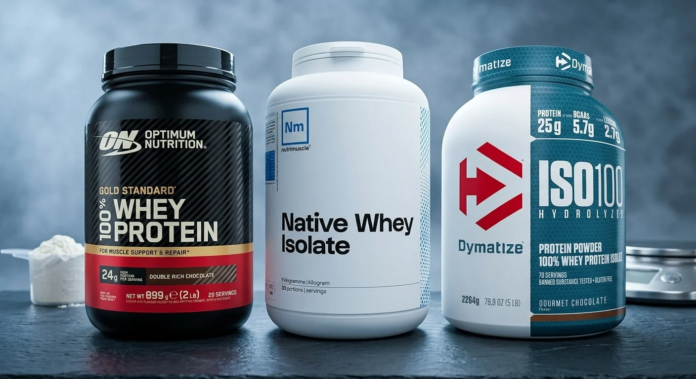 Meilleure Whey pour la Sèche 2026 : Notre Top 5 Whey Isolat