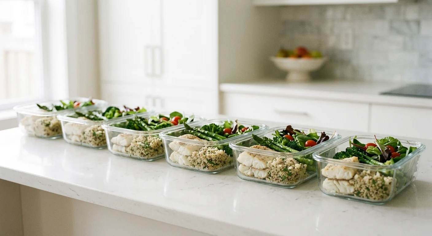 Programme Alimentaire Sèche : Menus 7 Jours (Homme & Femme)