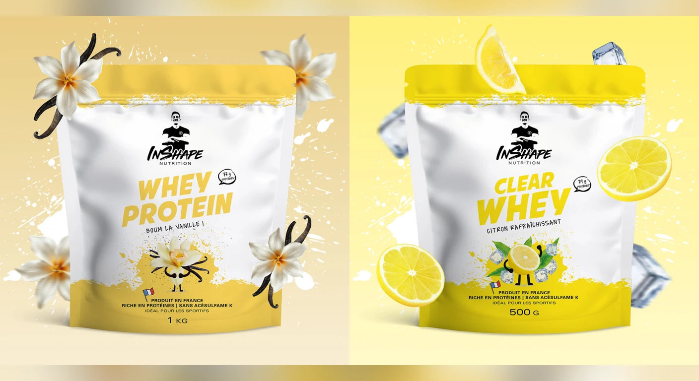 Test Whey InShape Nutrition : Whey Protein et Clear Whey Isolate