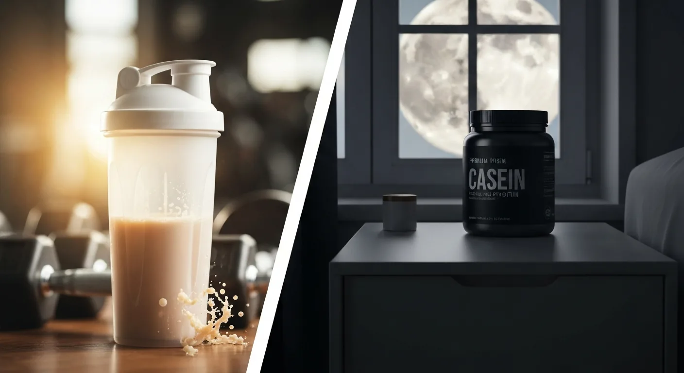 Whey ou Caséine : Quand et Laquelle Choisir en Musculation ?